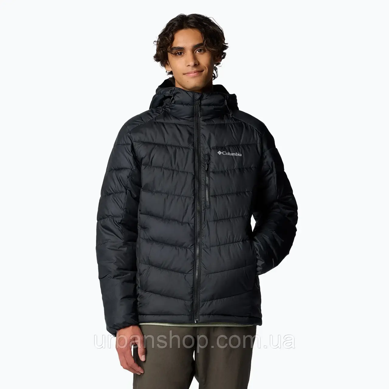 Urbanshop com ua Пуховик чоловічий Columbia Labyrinth Loop II Hooded black РОЗМІРИ ЗАПИТУЙТЕ