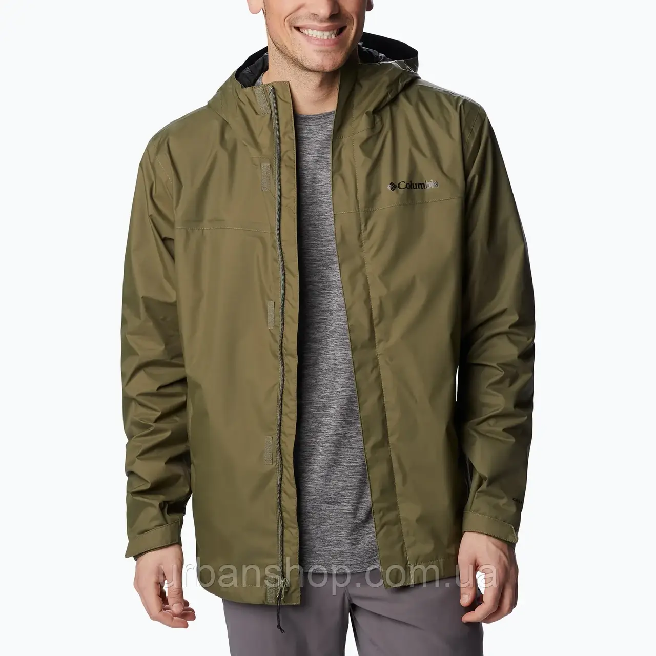 Urbanshop com ua Куртка-дощовик чоловіча Columbia Watertight II stone green РОЗМІРИ ЗАПИТУЙТЕ
