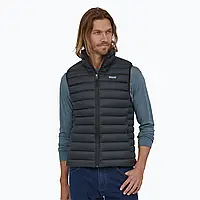 Urbanshop com ua Чоловічий пуховий светр Patagonia без рукавів чорний РОЗМІРИ ЗАПИТУЙТЕ