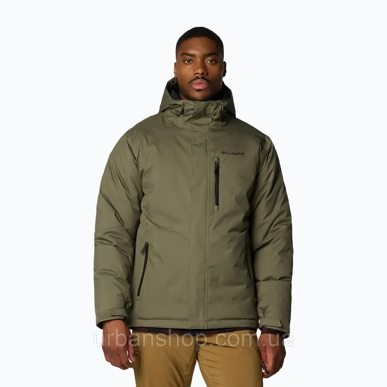 Urbanshop com ua Пуховик чоловічий Columbia Oak Harbor II Insulated stone green РОЗМІРИ ЗАПИТУЙТЕ