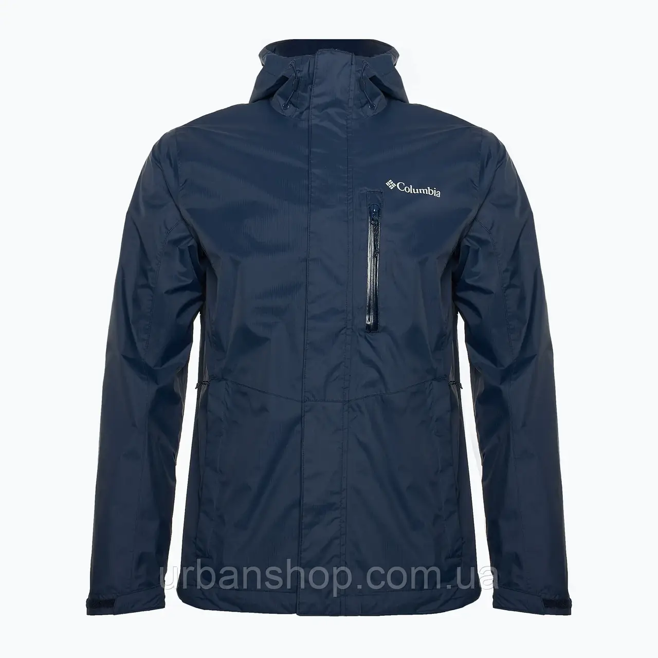 Urbanshop com ua Куртка-дощовик чоловіча Columbia Pouring Adventure III collegiate navy РОЗМІРИ ЗАПИТУЙТЕ