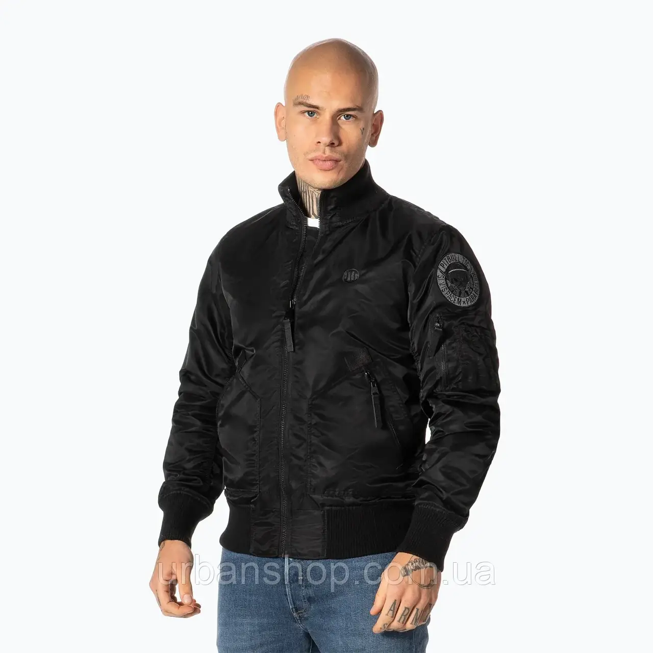Urbanshop com ua Куртка чоловіча Pitbull West Coast Centurion 2 Flight black РОЗМІРИ ЗАПИТУЙТЕ