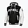 Urbanshop com ua Чоловіча куртка-бомбер Pitbull West Coast Falcon Ridge Bomber з капюшоном чорний/екрю РОЗМІРИ, фото 4