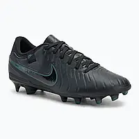 Urbanshop com ua Кросівки футбольні чоловічі Nike Tiempo Legend 10 Academy FG/MG black/deep jungle/black