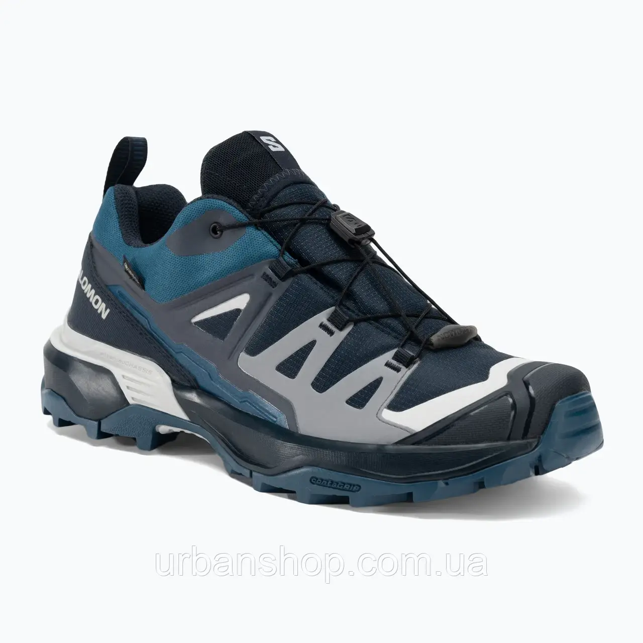 Urbanshop com ua Чоловічі туристичні черевики Salomon X Ultra 360 GTX карбон/індійське чорнило/глибоке