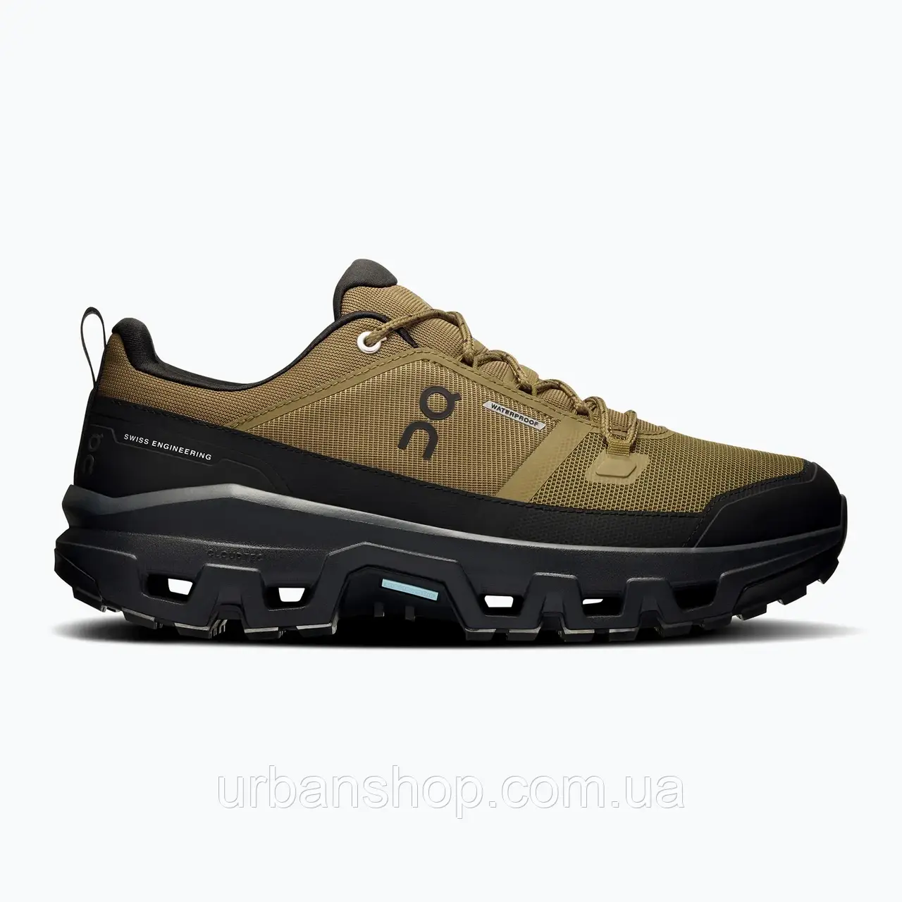 Urbanshop com ua Черевики чоловічі On Running Cloudrock Low Waterproof hunter/black РОЗМІРИ ЗАПИТУЙТЕ