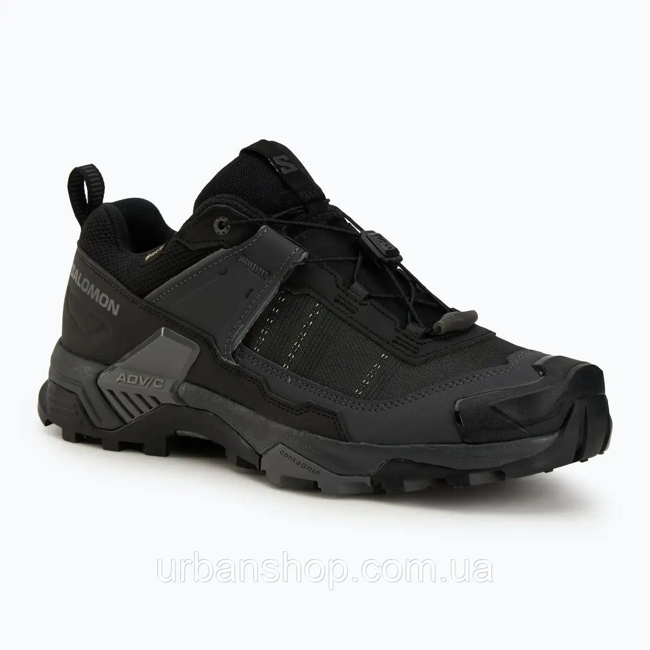 Urbanshop com ua Чоловічі трекінгові черевики Salomon X ULTRA 5 GTX чорні / асфальт / замок РОЗМІРИ ЗАПИТУЙТЕ