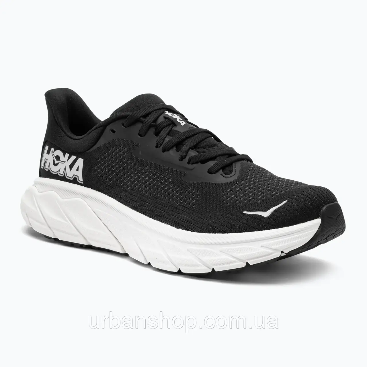 Urbanshop com ua Кросівкі для бігу чоловічі HOKA Arahi 7 black/white РОЗМІРИ ЗАПИТУЙТЕ