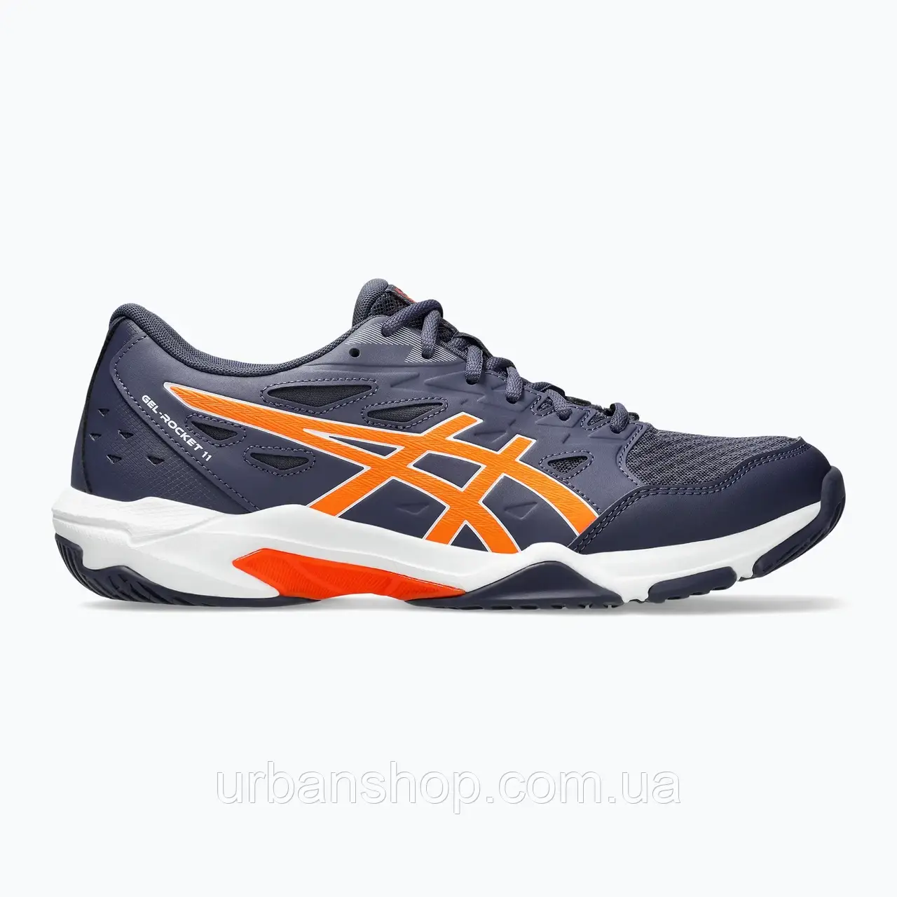 Urbanshop com ua Кросівки чоловічі ASICS Gel-Rocket 11 indigo fog/nowa orange РОЗМІРИ ЗАПИТУЙТЕ