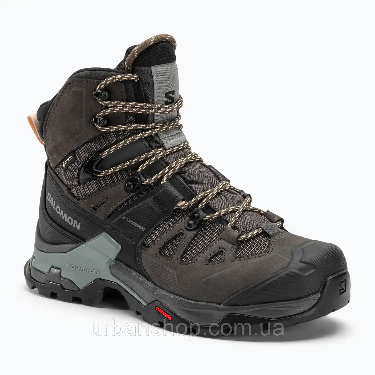Urbanshop com ua Взуття трекінгове жіноче Salomon Quest 4 GTX magnet/black/sun РОЗМІРИ ЗАПИТУЙТЕ