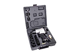 Гайковерт пневматичний у кейсі набір головок, 17 од, 1/2 PT-1101 ТМ INTERTOOL Solmir