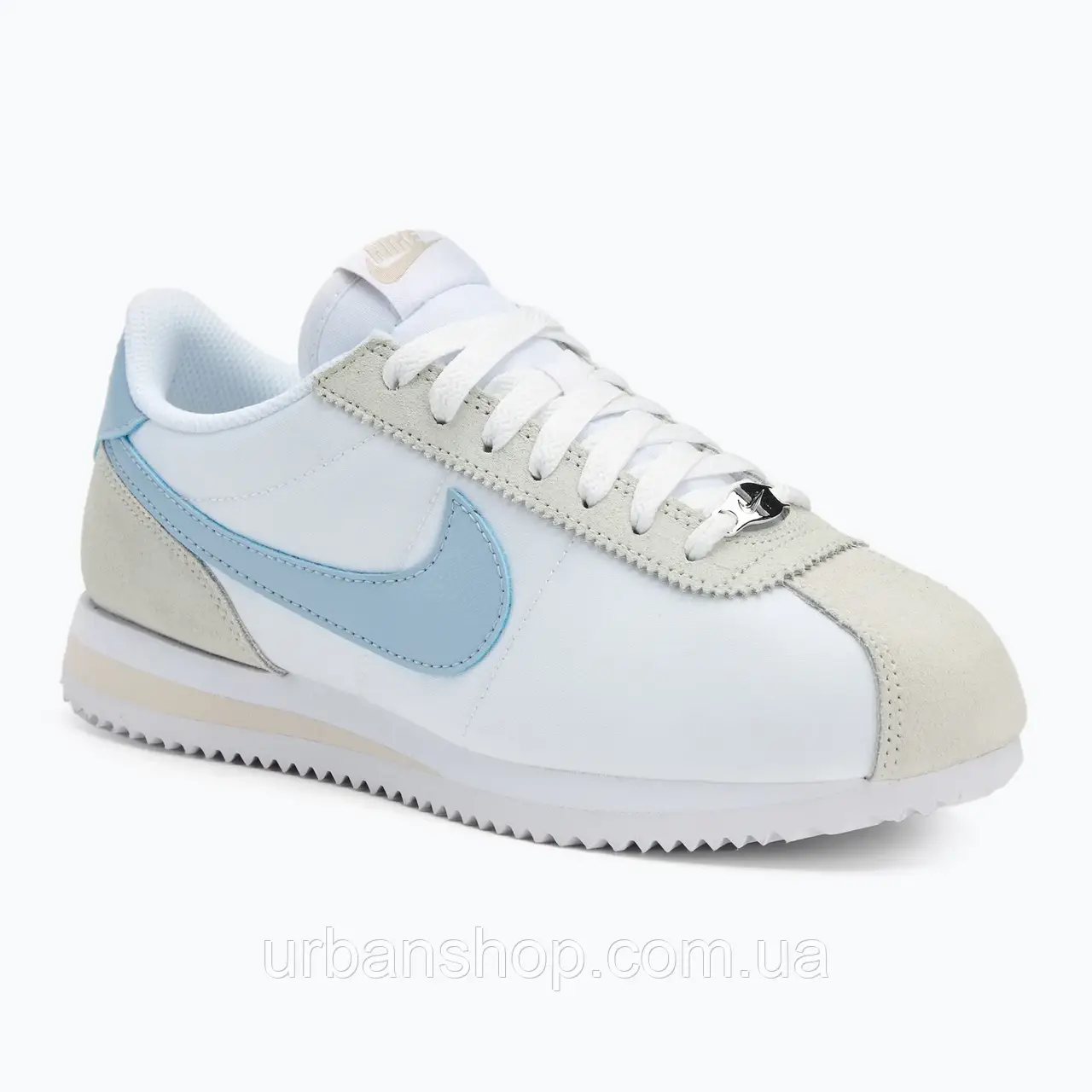 Urbanshop com ua Кросівки жіночі Nike Cortez white/light armory blue РОЗМІРИ ЗАПИТУЙТЕ