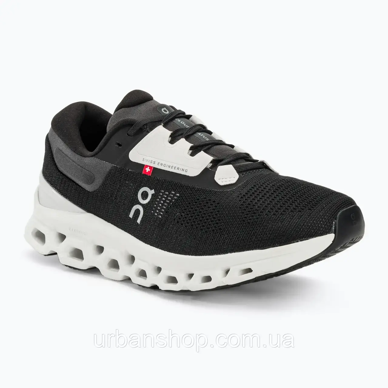 Urbanshop com ua Черевики для бігу жіночі On Running Cloudstratus 3 black/frost РОЗМІРИ ЗАПИТУЙТЕ
