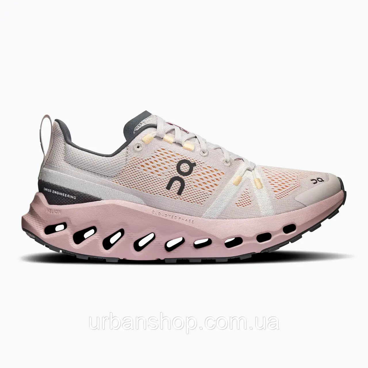 Urbanshop com ua Кросівки для бігу жіночі On Running Cloudsurfer Trail silver/mauve РОЗМІРИ ЗАПИТУЙТЕ