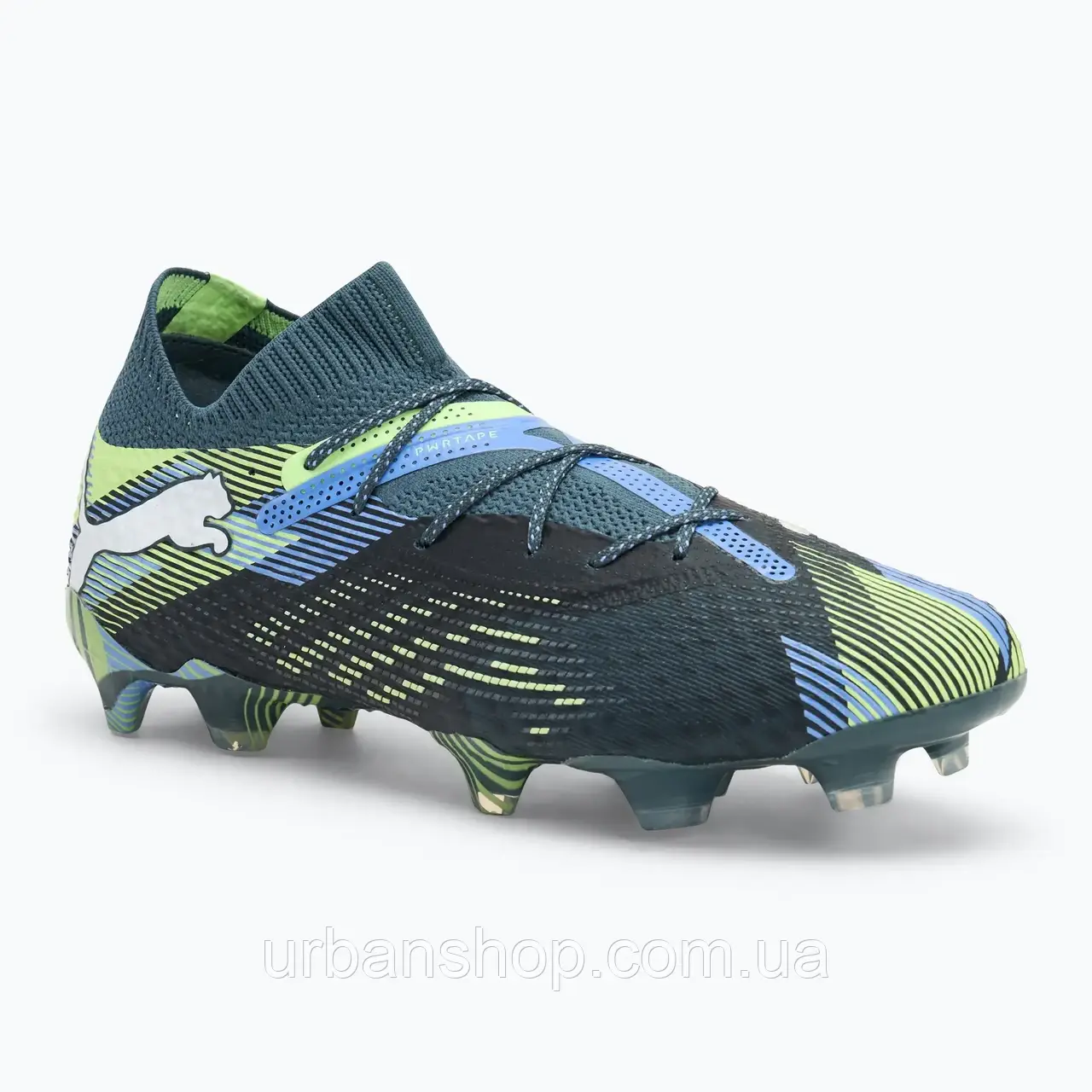 Urbanshop com ua Кросівки футбольні PUMA Future 7 Ultimate FG/AG grey skies/puma white РОЗМІРИ ЗАПИТУЙТЕ