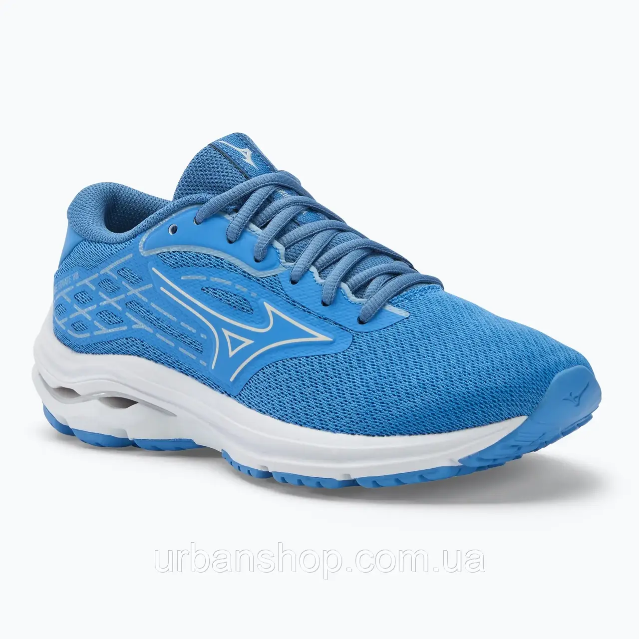 Urbanshop com ua Кросівки для бігу жіночі Mizuno Wave Equate 8 marina/ nimbus cloud/ federal blue РОЗМІРИ