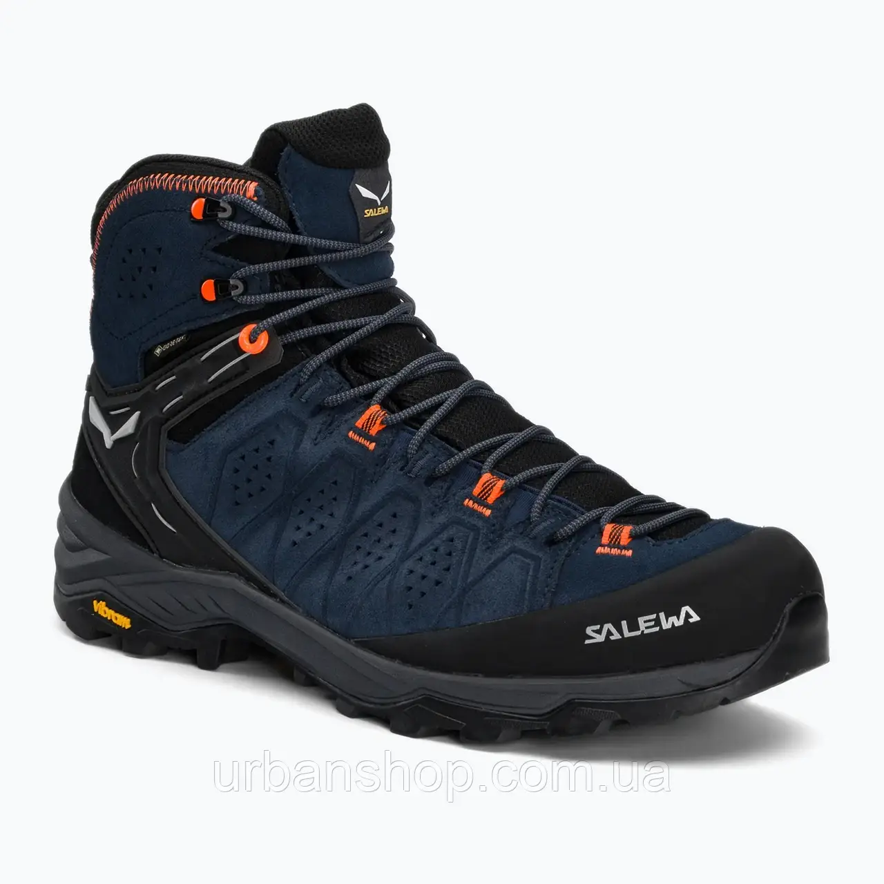 Urbanshop com ua Черевики для трекінгу чоловічі Salewa Alp Trainer 2 Mid GTX блакитні 00-0000061382 РОЗМІРИ