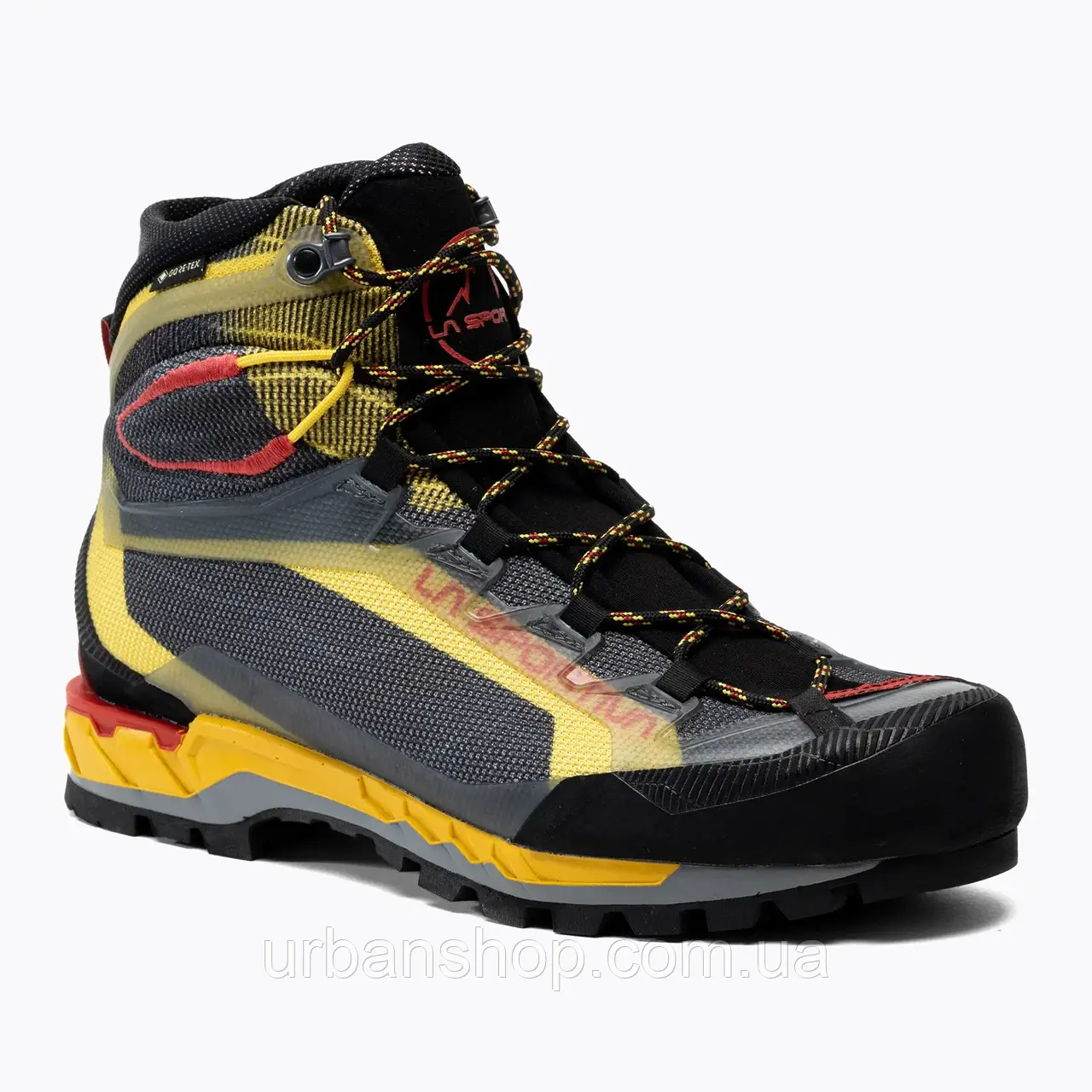 Urbanshop com ua Черевики для альпінізму чоловічі La Sportiva Trango Tech GTX сіро-жовті 21G999100 РОЗМІРИ