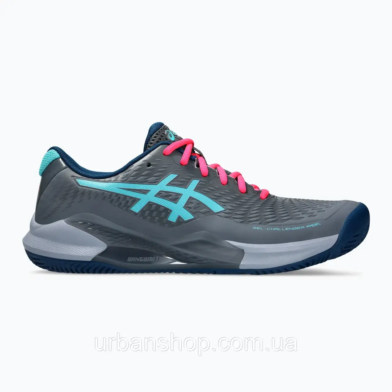Urbanshop com ua Кросівки для паделю чоловічі ASICS Gel-Challenger 14 metropolis/ energy aqua РОЗМІРИ