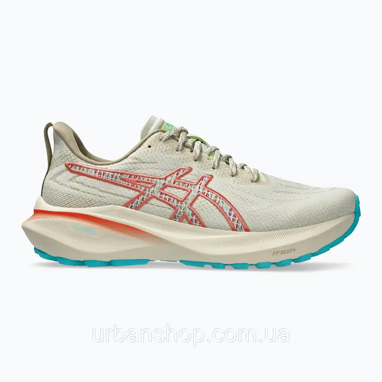 Urbanshop com ua Кросівки для бігу жіночі ASICS GT-2000 13 TR nature bathing/guava РОЗМІРИ ЗАПИТУЙТЕ