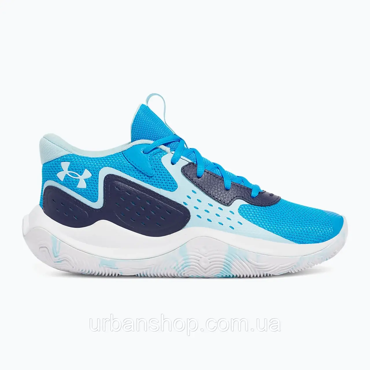Urbanshop com ua Кросівки баскетбольні Under Armour Jet' 23 electric blue/midnight navy/stream РОЗМІРИ