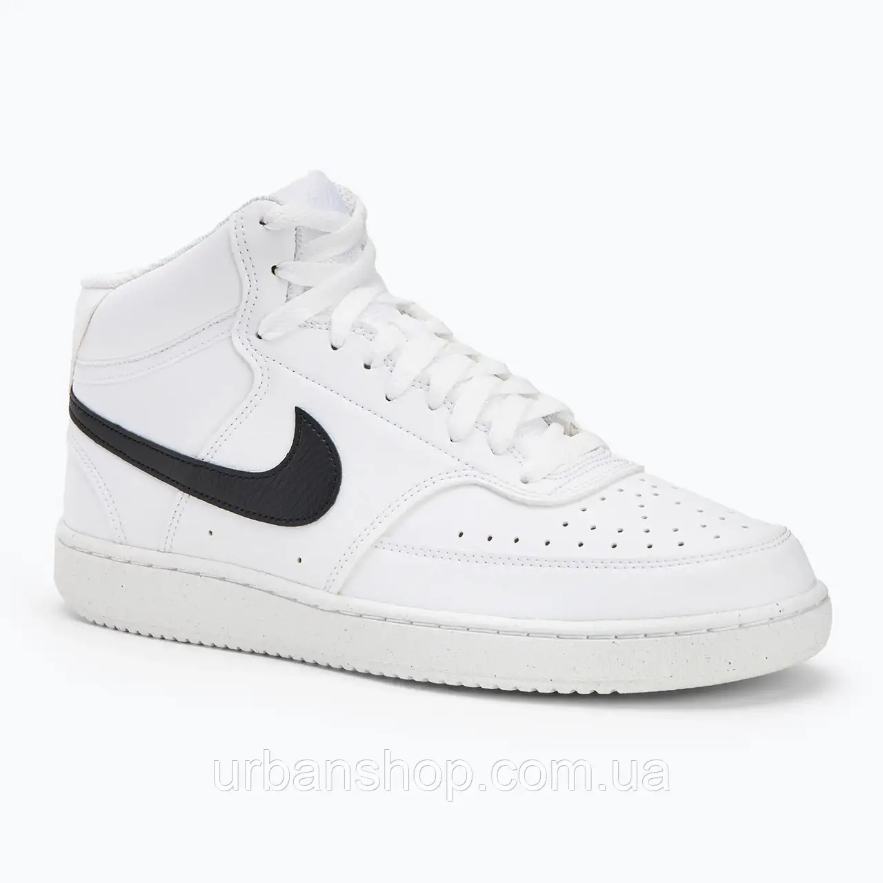 Urbanshop com ua Чоловічі кросівки Nike Court Vision Mid Next Nature білий/білий/чорний РОЗМІРИ ЗАПИТУЙТЕ
