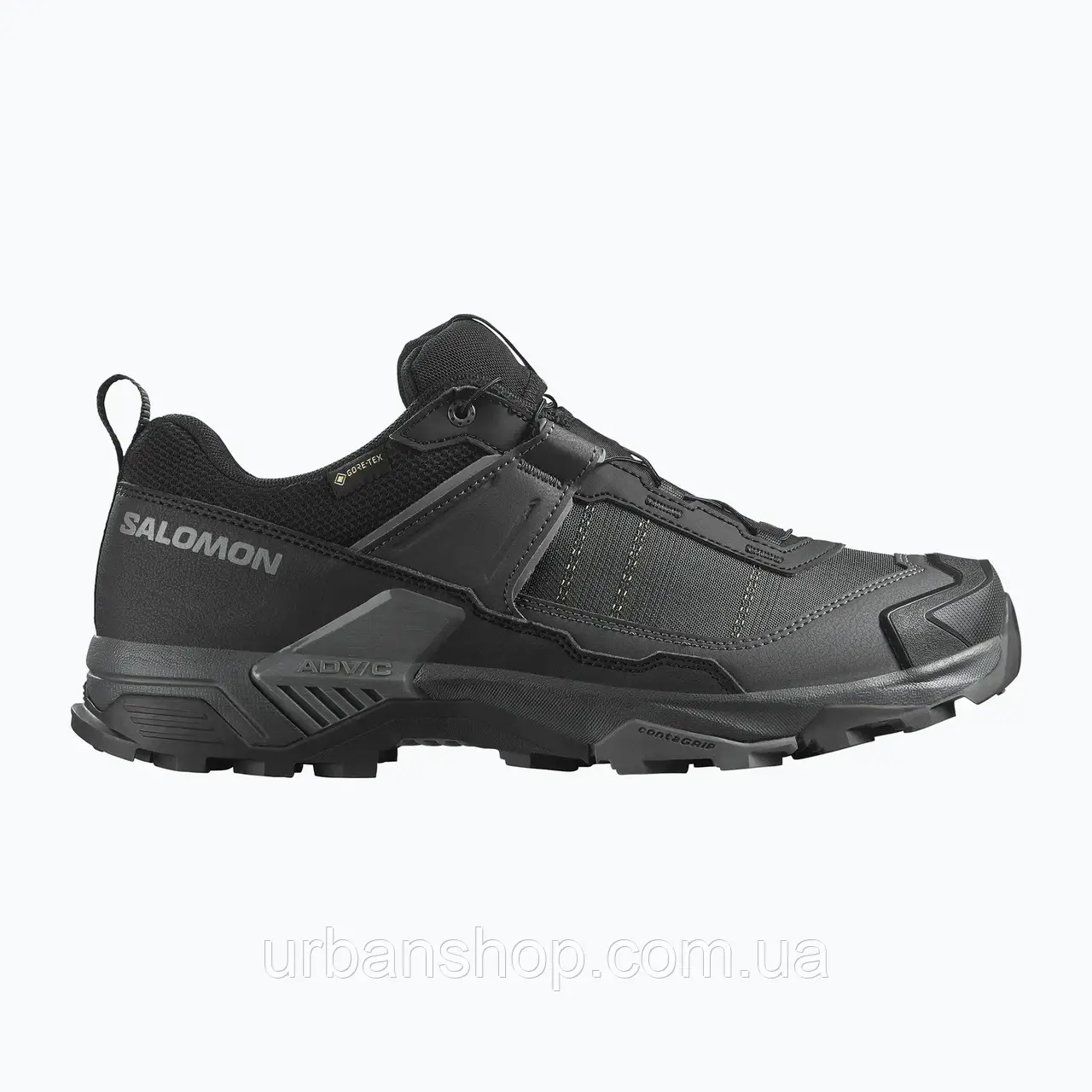 Urbanshop com ua Чоловічі трекінгові черевики Salomon X Ultra 5 Wide GTX чорні РОЗМІРИ ЗАПИТУЙТЕ
