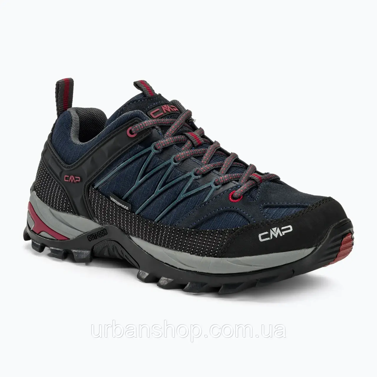 Urbanshop com ua Чоловічі трекінгові черевики CMP Rigel Low асфальт/сира РОЗМІРИ ЗАПИТУЙТЕ