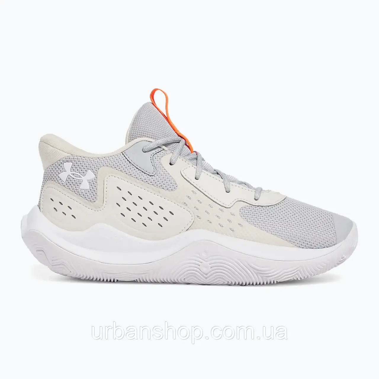 Urbanshop com ua Кросівки баскетбольні Under Armour Jet' 23 mod gray/ares red/white РОЗМІРИ ЗАПИТУЙТЕ