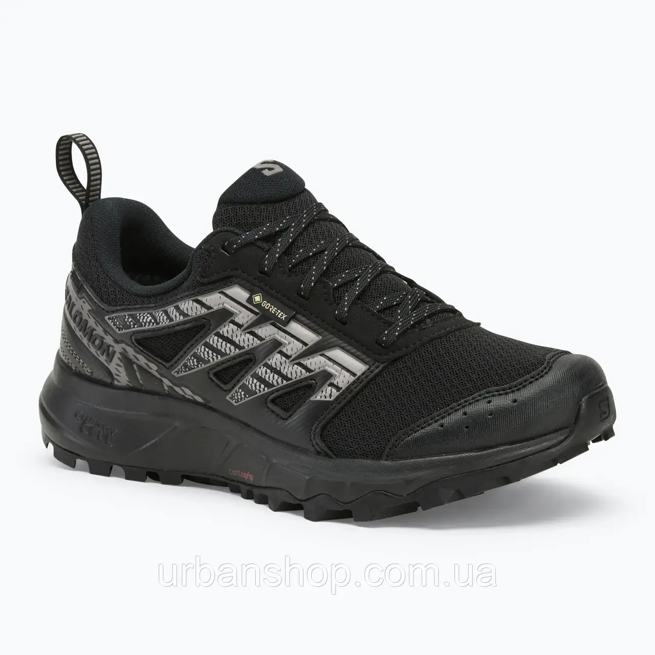 Urbanshop com ua Кросівки для бігу жіночі Salomon Wander GTX black/plum kitten/gull РОЗМІРИ ЗАПИТУЙТЕ