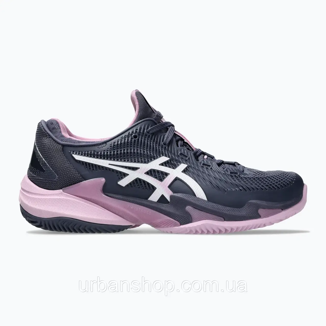 Urbanshop com ua Кросівки тенісні жіночі ASICS Court FF 3 Clay W indigo fog/white РОЗМІРИ ЗАПИТУЙТЕ