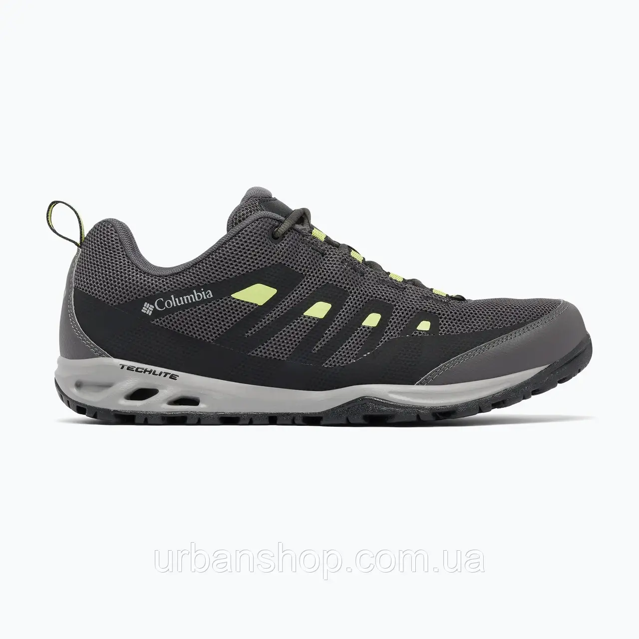 Urbanshop com ua Кросівки туристичні чоловічі Columbia Vapor Vent dark grey/napa green РОЗМІРИ ЗАПИТУЙТЕ