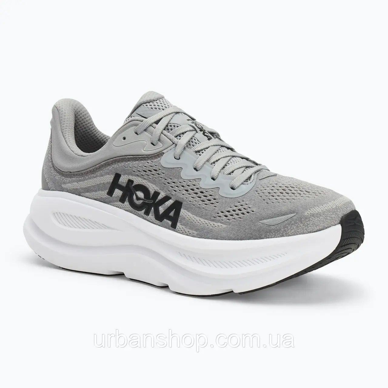 Urbanshop com ua Чоловічі кросівки HOKA Bondi 9 галактичний сірий / зоряний сірий РОЗМІРИ ЗАПИТУЙТЕ
