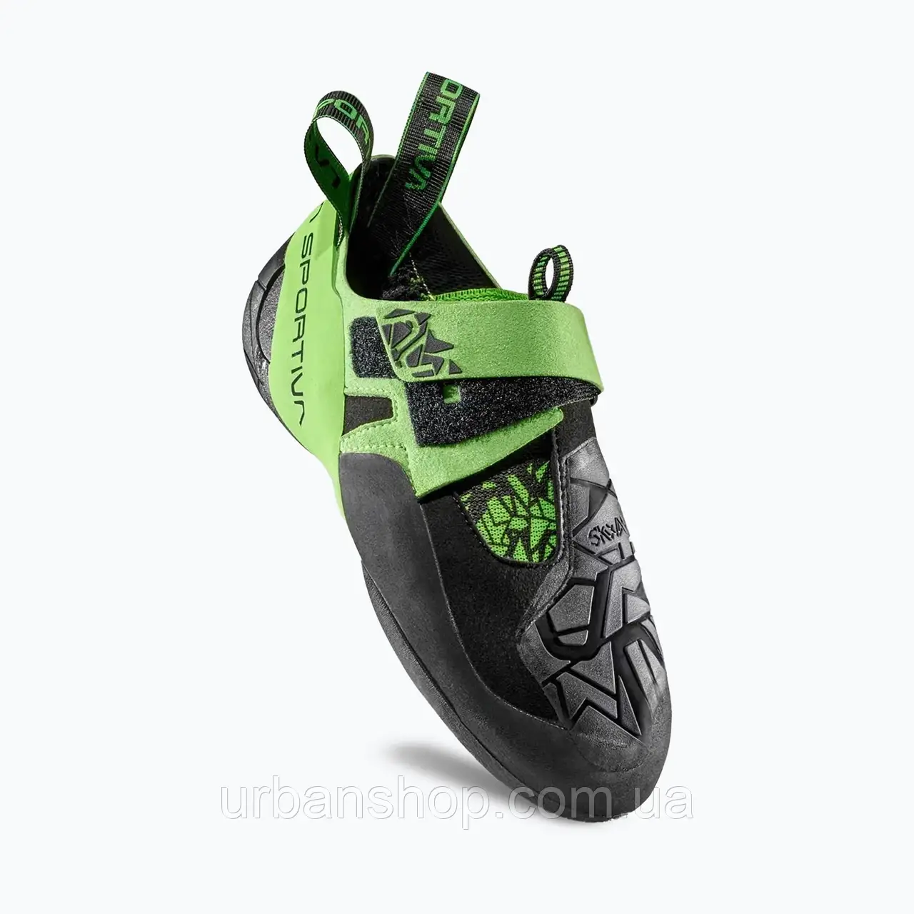 Urbanshop com ua Взуття альпіністське La Sportiva Skwama Vegan black/flash green РОЗМІРИ ЗАПИТУЙТЕ