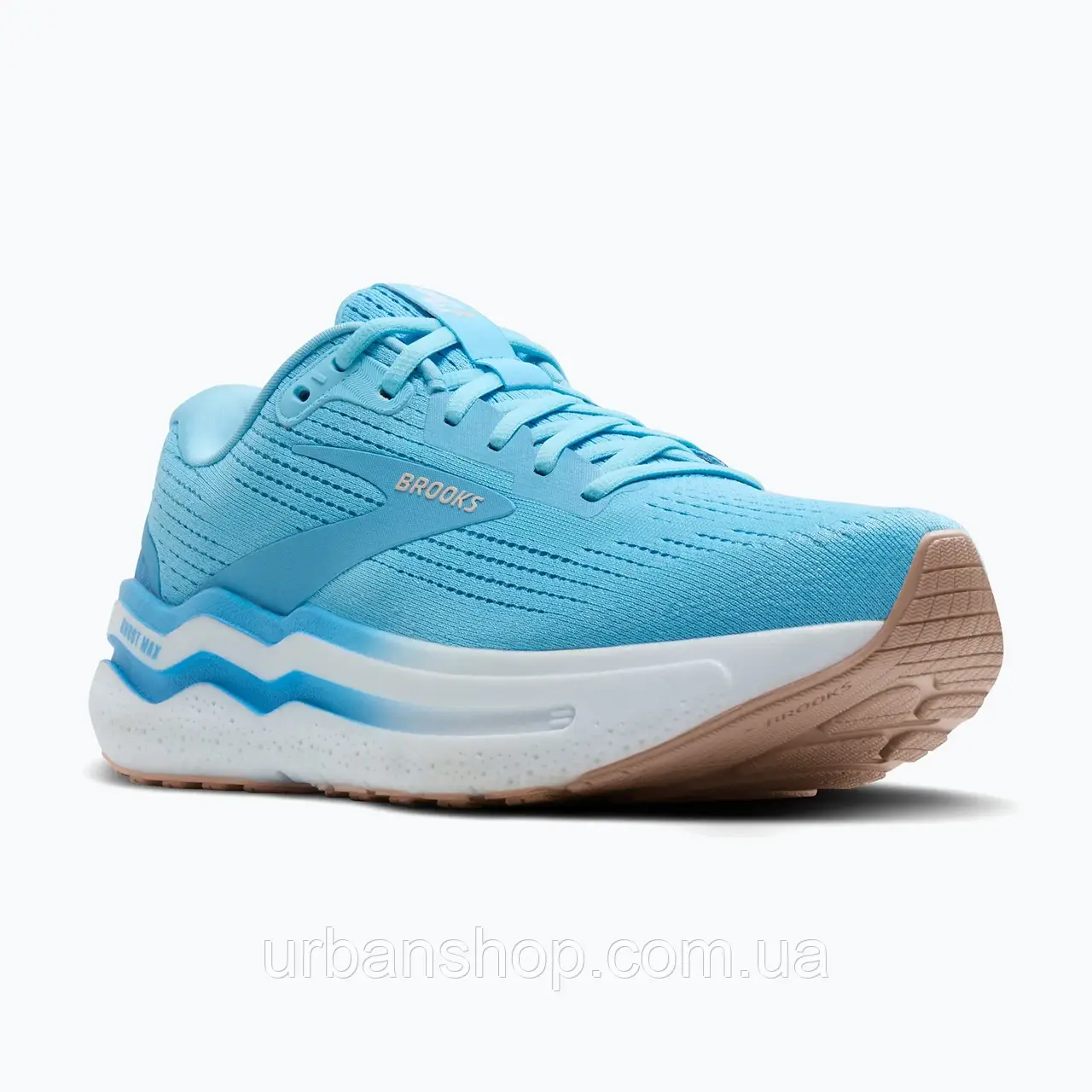 Urbanshop com ua Жіночі бігові кросівки Brooks Ghost Max 2 балтійське море / бонні синій / персиковий РОЗМІРИ