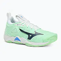 Urbanshop com ua Кросівки волейбольні Mizuno Wave Momentum 3 neo mint/black/frontier blue РОЗМІРИ ЗАПИТУЙТЕ