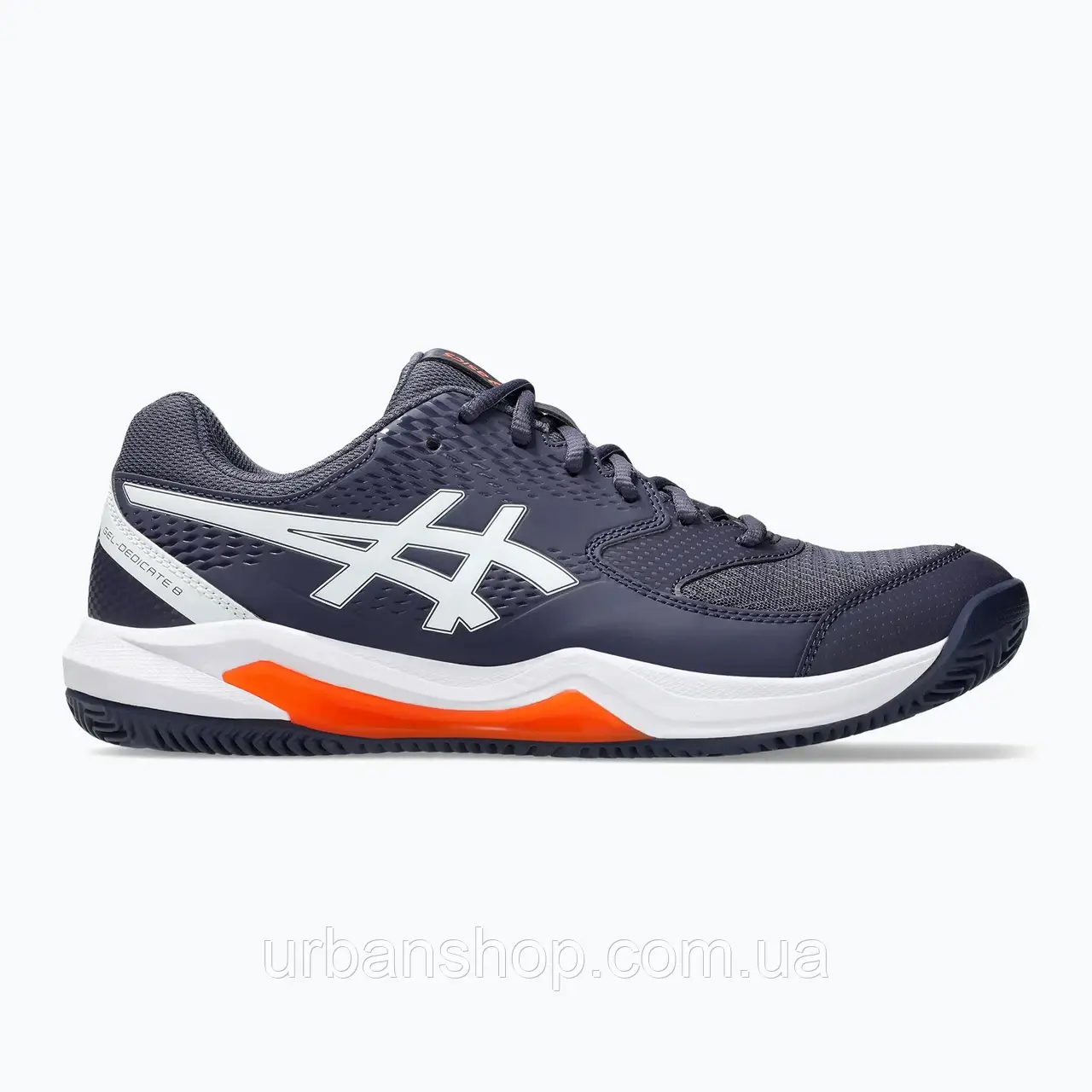 Urbanshop com ua Кросівки тенісні чоловічі ASICS Gel-Dedicate 8 Clay indigo fog/white РОЗМІРИ ЗАПИТУЙТЕ