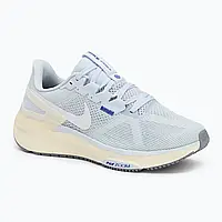 Urbanshop com ua Кросівки для бігу жіночі Nike Structure 25 football grey/blue tint/pale ivory/white РОЗМІРИ