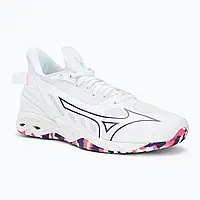 Urbanshop com ua Кросівки Mizuno Wave Mirage 5 white/violet indigo/camellia rose РОЗМІРИ ЗАПИТУЙТЕ