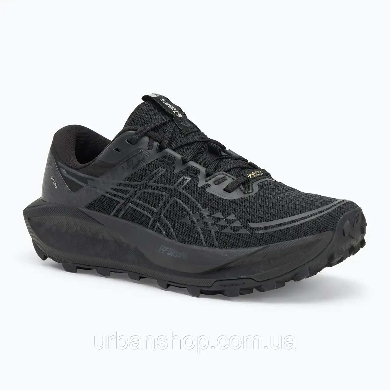Urbanshop com ua Кросівки для бігу жіночі ASICS Gel-Trabuco 13 GTX black/graphite grey РОЗМІРИ ЗАПИТУЙТЕ