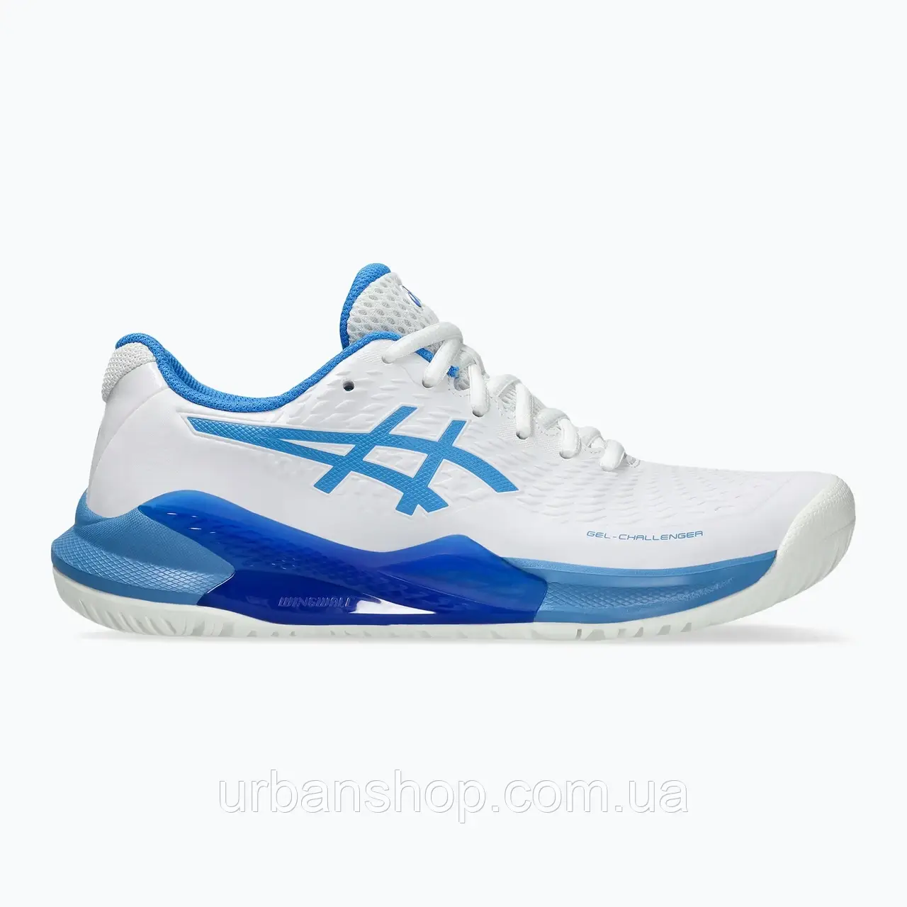 Urbanshop com ua Кросівки тенісні жіночі ASICS Gel-Challenger 14 W white/blue coast РОЗМІРИ ЗАПИТУЙТЕ