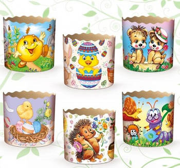 Паперові форми для випічки 70*65 Казка