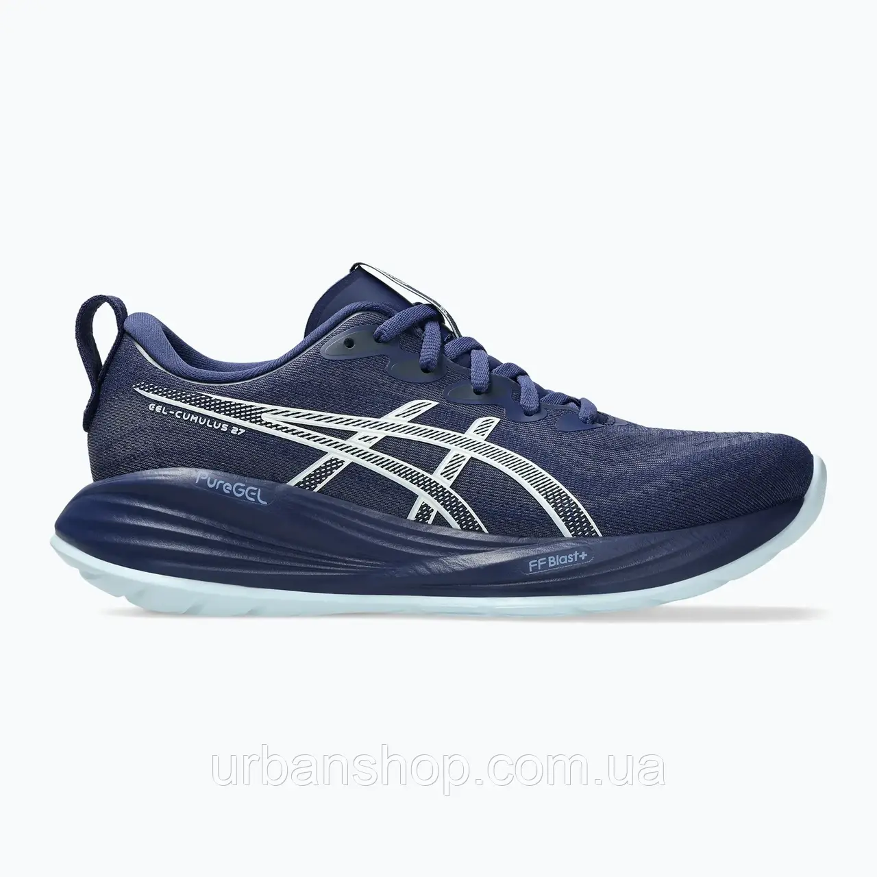 Urbanshop com ua Кросівки для бігу жіночі ASICS Gel-Cumulus 27 indigo blue/ cool grey РОЗМІРИ ЗАПИТУЙТЕ