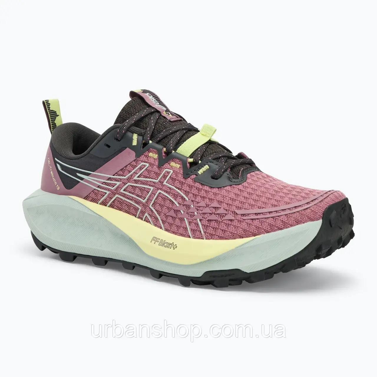 Urbanshop com ua Кросівки для бігу жіночі ASICS Gel-Trabuco 13 purple oxide/cold moss РОЗМІРИ ЗАПИТУЙТЕ