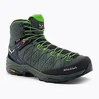 Urbanshop com ua Черевики для трекінгу чоловіче Salewa Alp Trainer 2 Mid GTX зелені 00-0000061382 РОЗМІРИ
