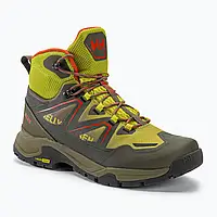 Urbanshop com ua Чоловічі трекінгові черевики Helly Hansen Cascade Mid HT неоновий мох/утилітарний зелений