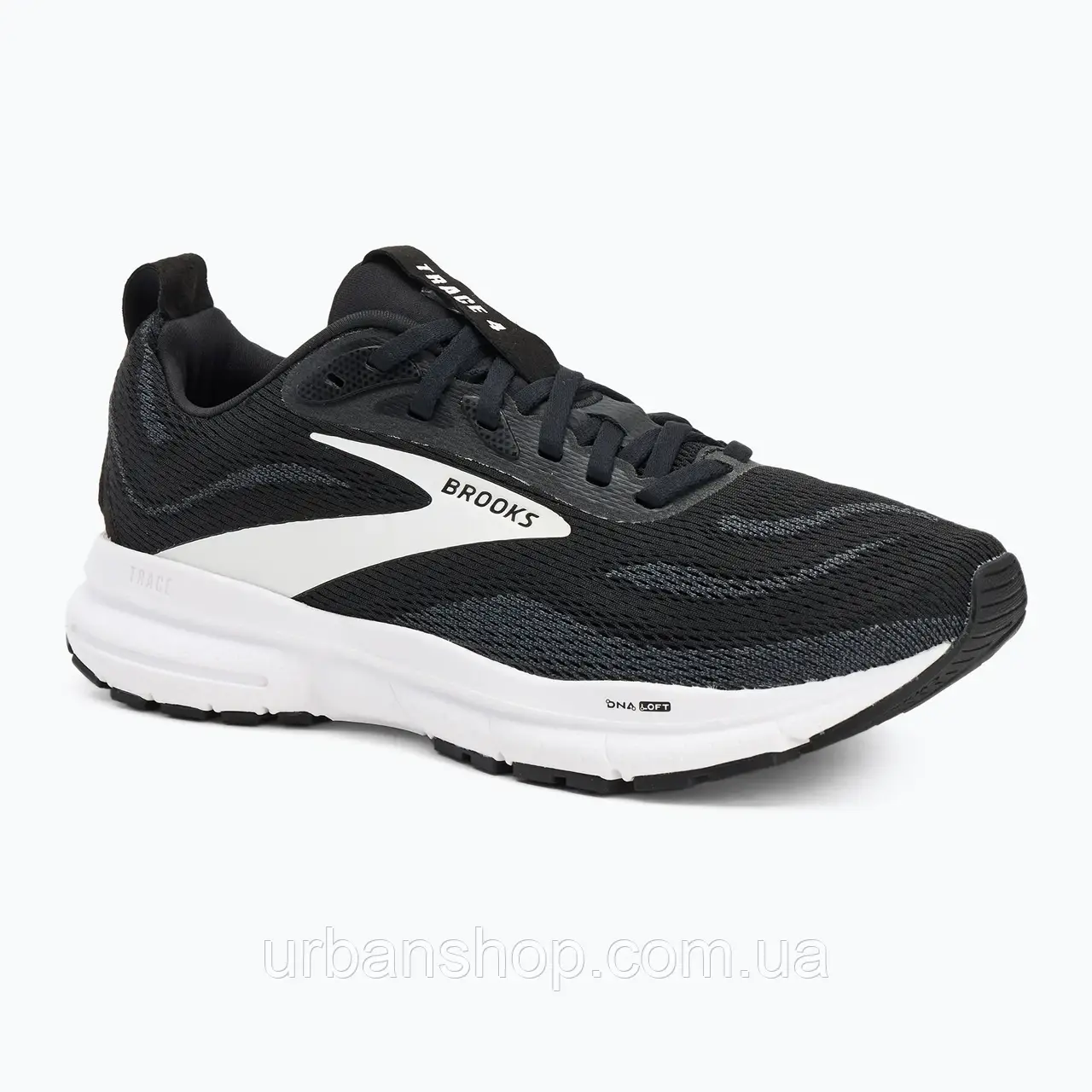 Urbanshop com ua Кросівки для бігу жіночі Brooks Trace 4 black/grey/white РОЗМІРИ ЗАПИТУЙТЕ