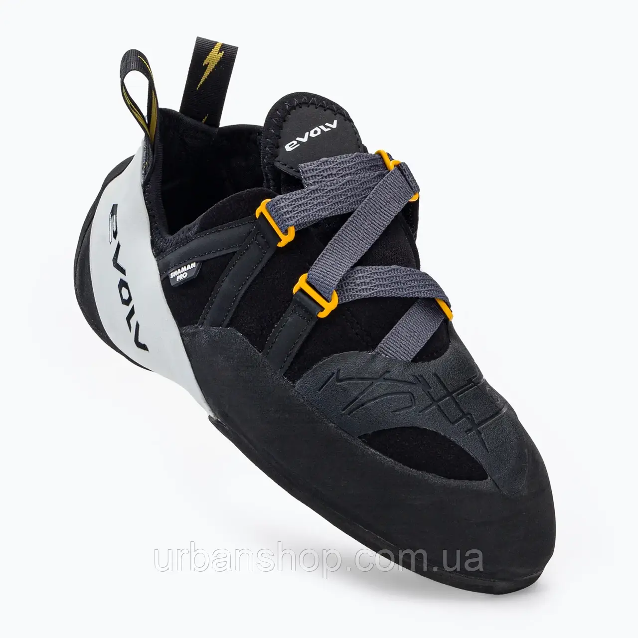 Urbanshop com ua Взуття скелелазне Evolv Shaman Pro black/white РОЗМІРИ ЗАПИТУЙТЕ