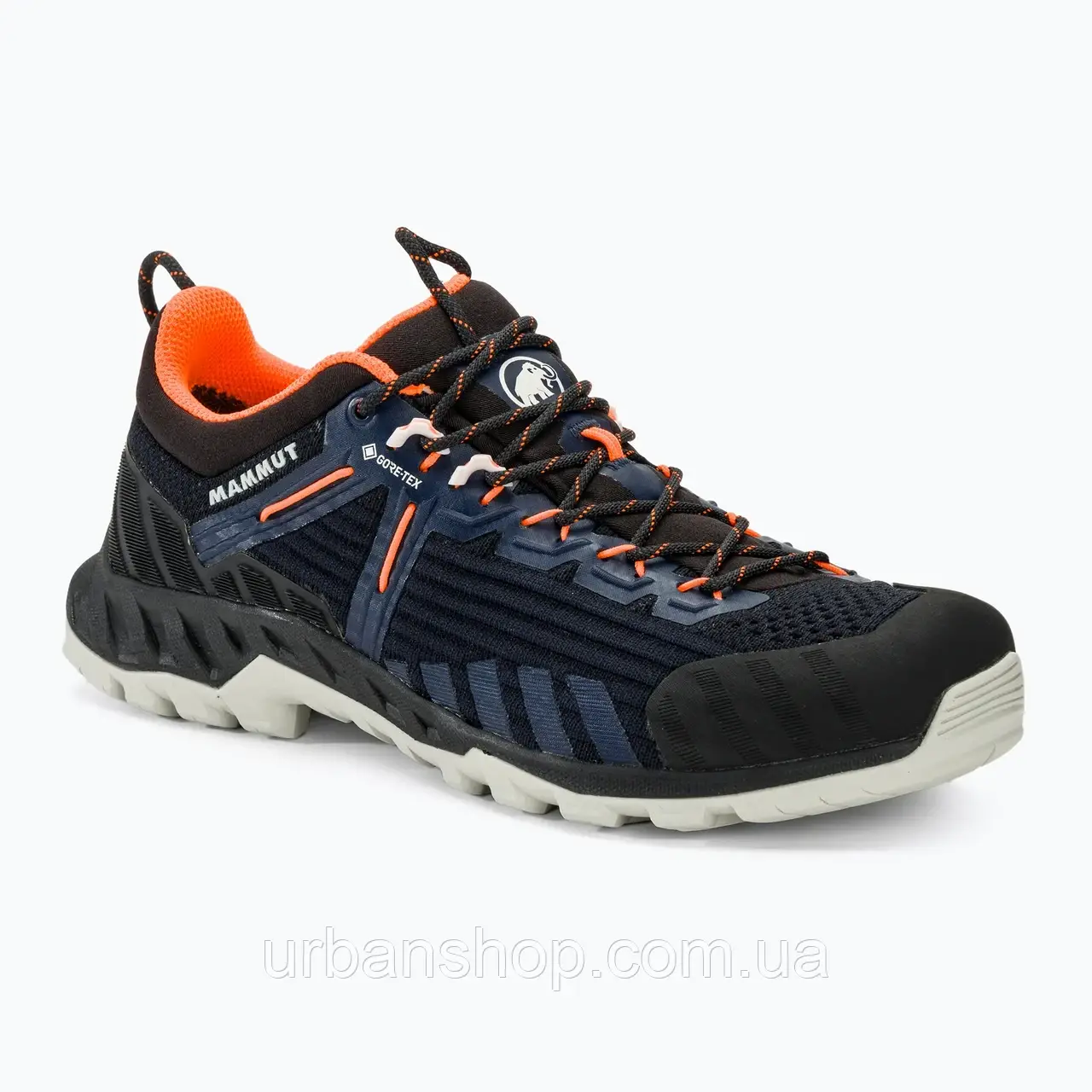Urbanshop com ua Жіночі кросівки Mammut Alnasca Knit III Low GTX морські/чорні РОЗМІРИ ЗАПИТУЙТЕ