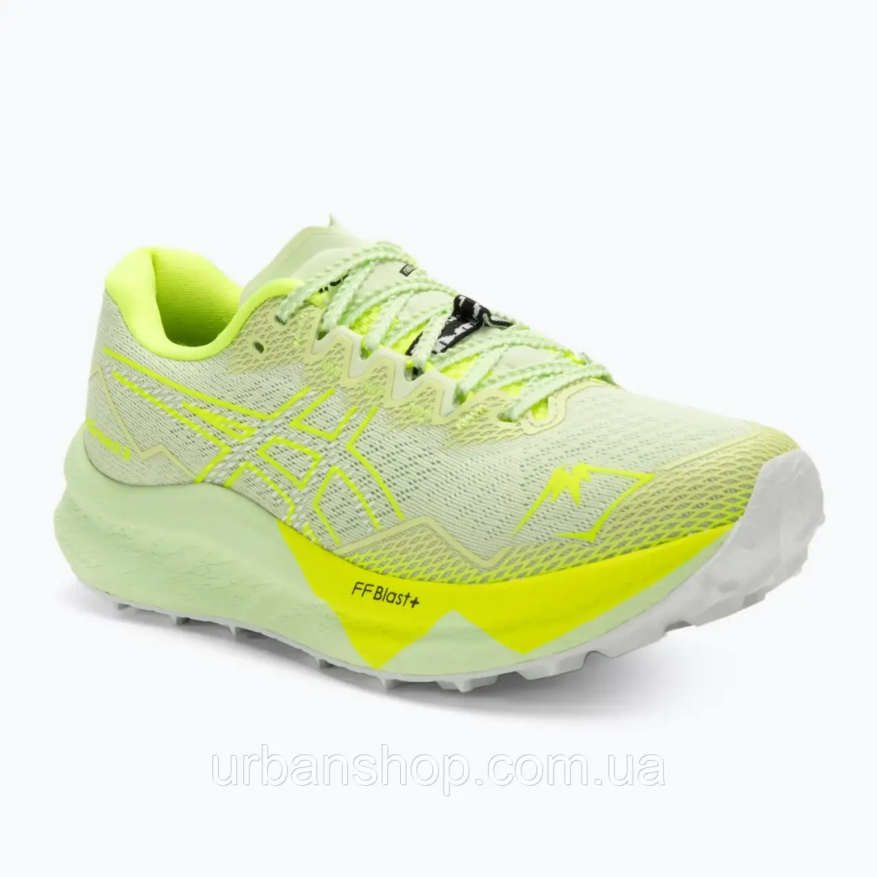 Urbanshop com ua Кросівки для бігу жіночі ASICS Fujispeed 3 cool matcha/safety yellow РОЗМІРИ ЗАПИТУЙТЕ
